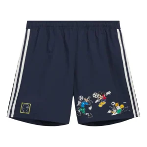 adidas x Brain Dead x Disney Short Asia Sizing 'Collegiate Navy' KR5174