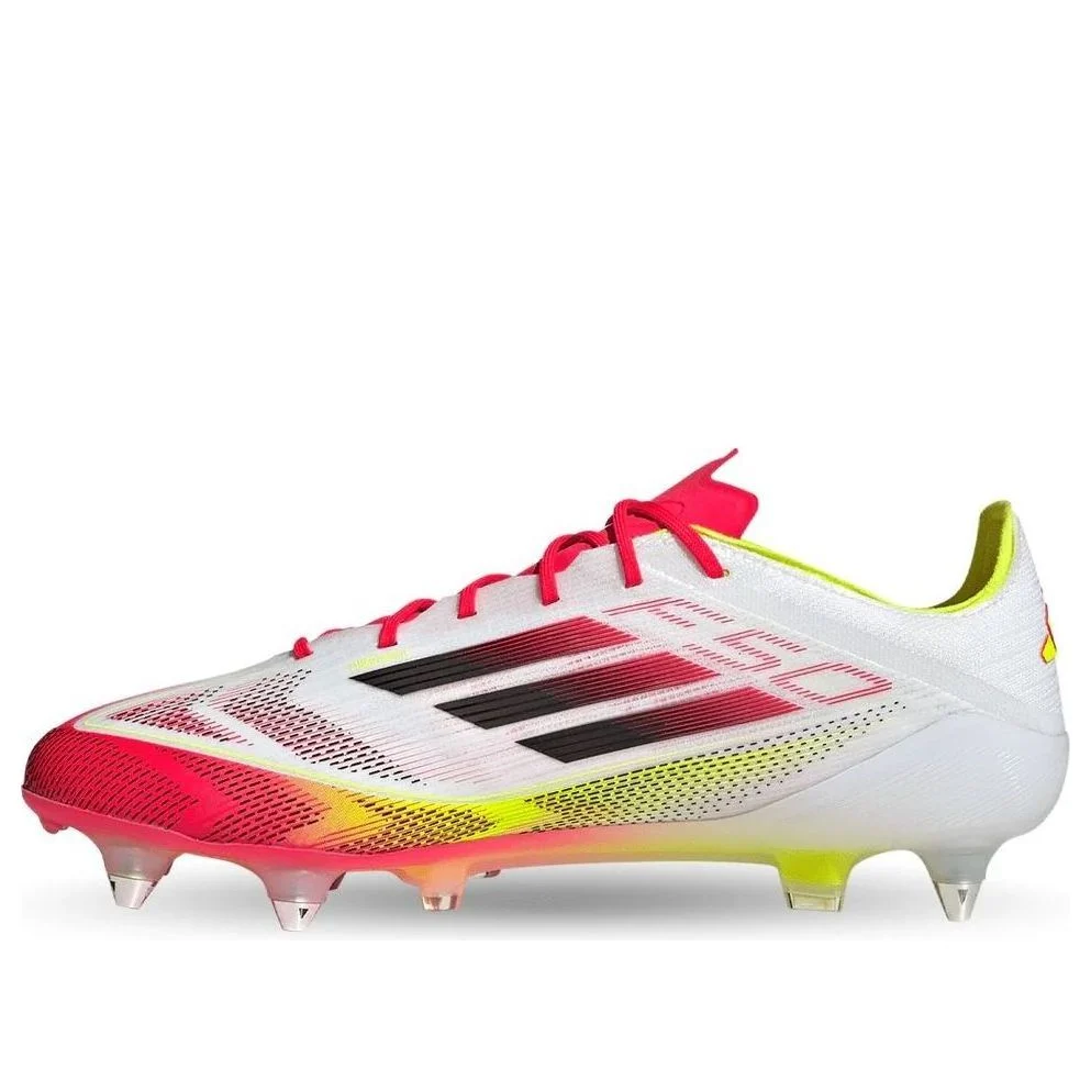 adidas F50 Elite SG 'Pure Victory Pack White Yellow Neon Red' IE1258