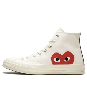 Converse x COMME des GARCONS PLAY Chuck 70 Hi 'Milk' A08792C