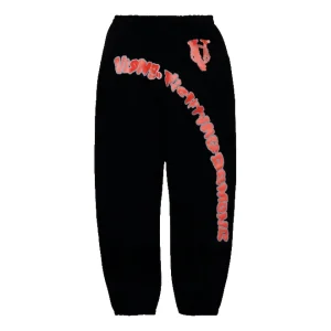 VLONE x Juice WRLD FD Circle Sweatpants 'Black' 1020-1SS220204JWFC-BLAC