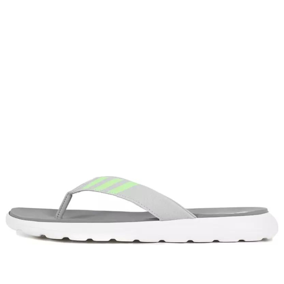 adidas Comfort Flip-Flops Asia Sizing 'Grey Green Spark' IF0811