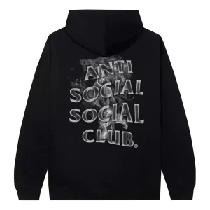 ANTI SOCIAL SOCIAL CLUB Burnouts Hoodie 'Black' 1020-100000106BOH-BLAC