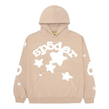 Sp5der Beluga Hoodie 'Sand' SP5-SNDBEL-HD