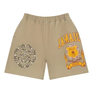 Denim Tears x Stussy Jamaica High Shorts 'Khaki' 312025