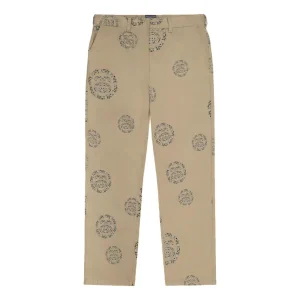 Denim Tears x Stussy SS Wreath Chino Pants 'Khaki' 316091