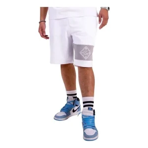 House of Cenmar Short with Patch 'White' HOC-WPS3