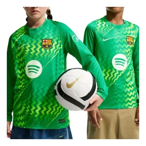 (GS) Nike x F.C. Barcelona 2026/27 Stadium Goalkeeper Dri-FIT Replica T-Shirt 'Stadium Green Black White' II3610-324