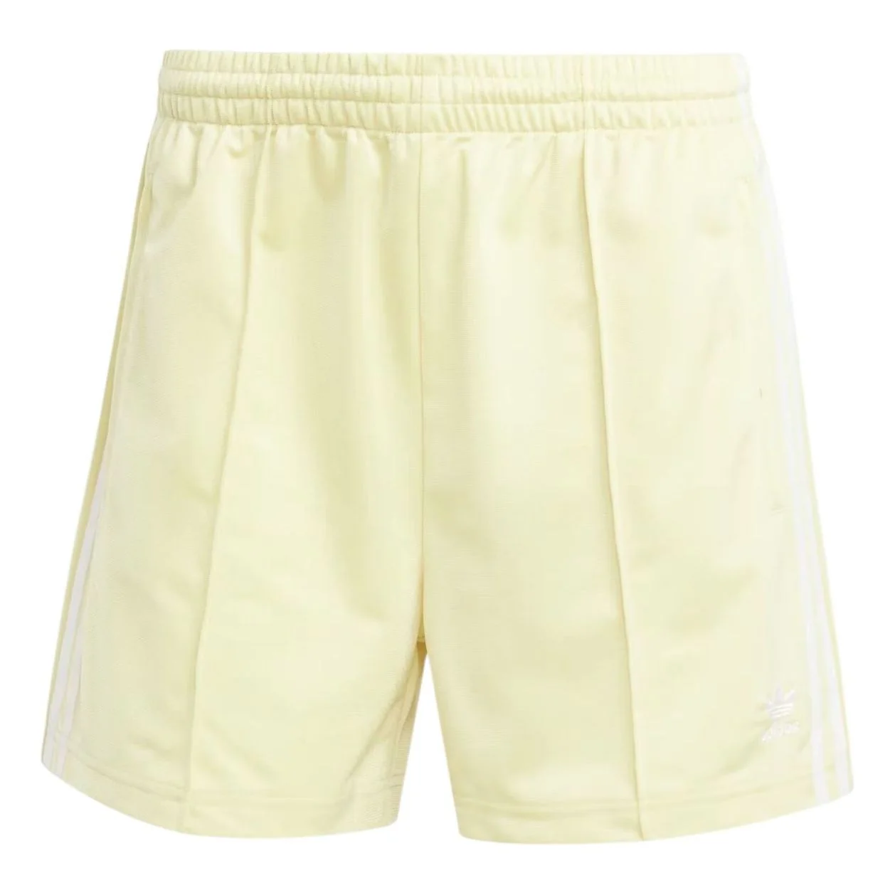 (WMNS) adidas Firebird Shorts Asia Sizing 'Powder Yellow' JD0820