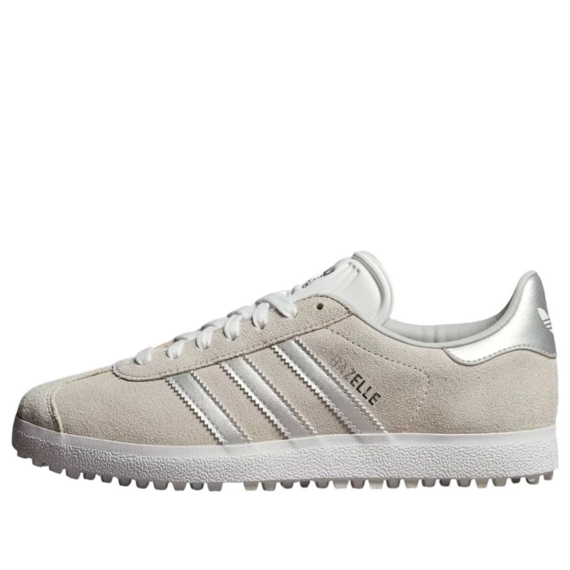 (WMNS) adidas Gazelle Spikeless Golf 'Crystal White Silver Metallic' JI3942