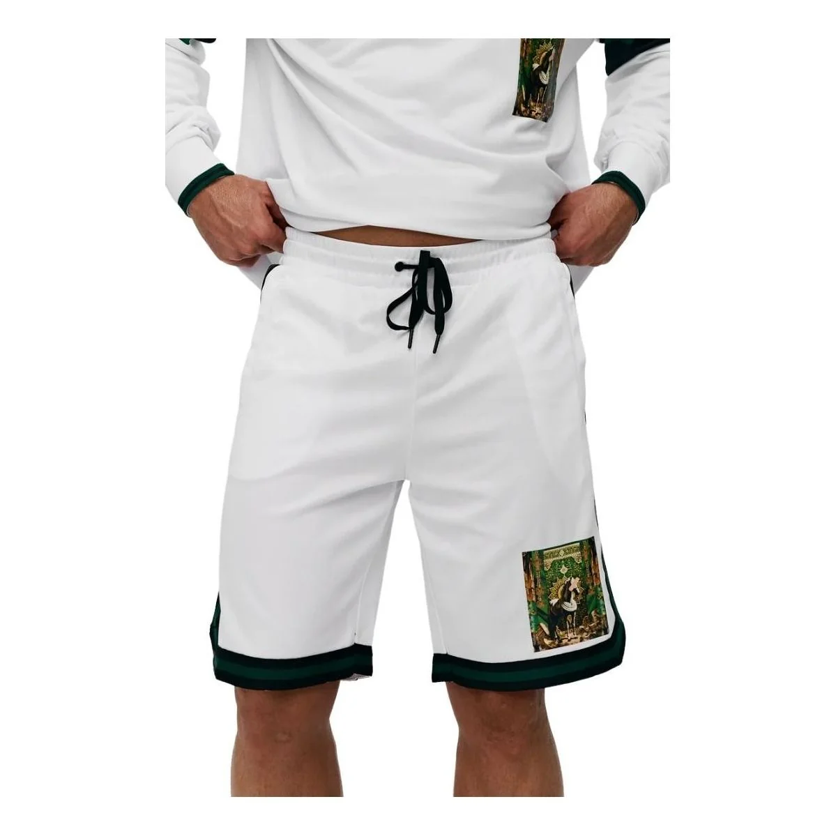 House of Cenmar Basketball Shorts 'White' HOC-PT10