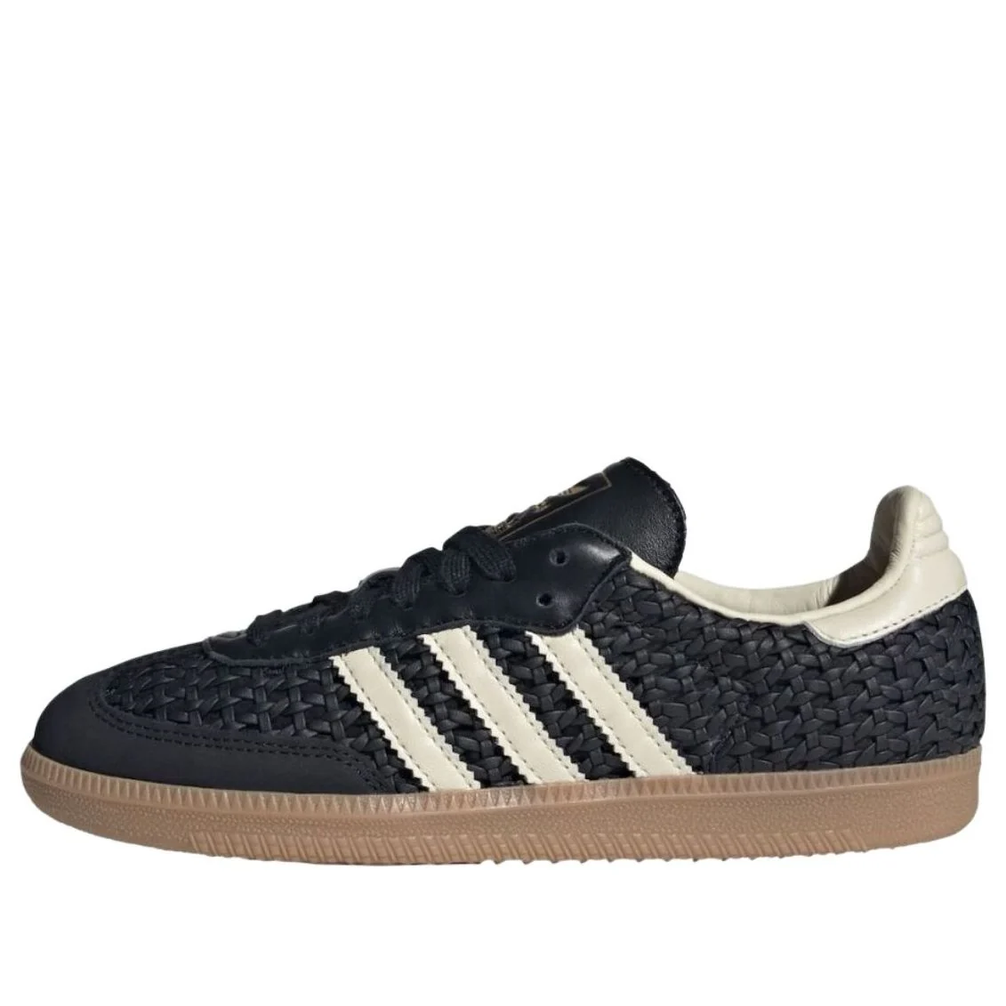 (WMNS) adidas Samba 'Basketweave Black' HQ9282