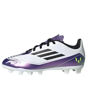 (PS) adidas Messi F50 Club FXG 'White Unity Purple' IE9088