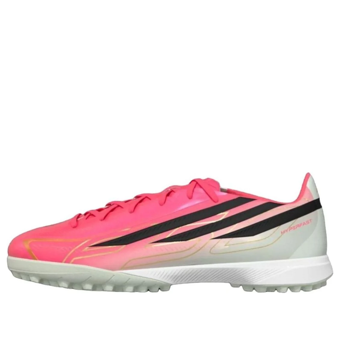 adidas F50 Hyperfast League TF 'Solar Turbo Black Gold Metallic' IH4582