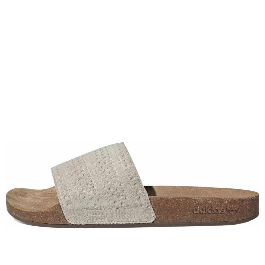adidas Originals Adilette Slides Asia Sizing 'Wonder Beige Gum' IH6148