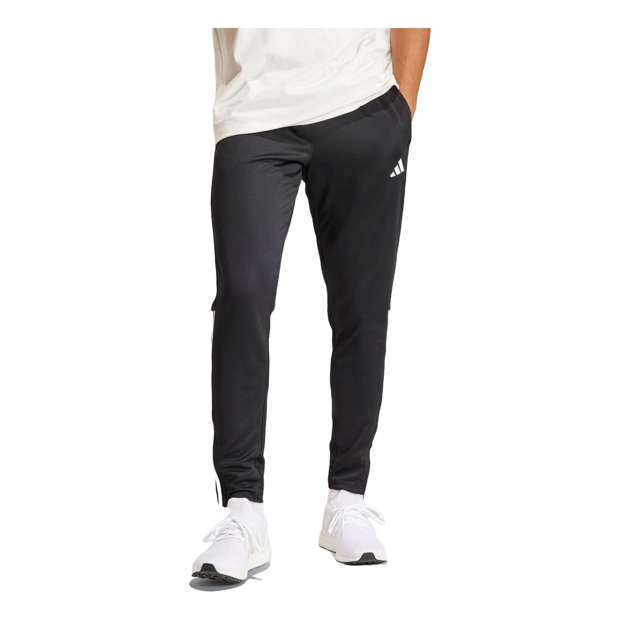 adidas Sereno AEROREADY Cut 3-Stripes Regular Slim Tapered Pants Asia Sizing 'Black' IR7848