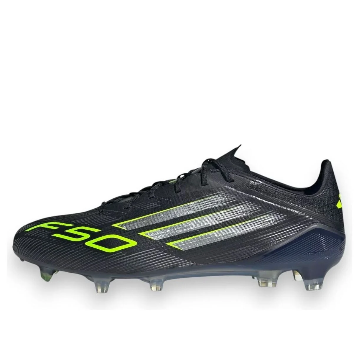 adidas F50 elite FG 'Black Iron Metallic Lucid Lemon' JH7616
