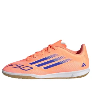(GS) adidas F50 Club IC 'Beam Orange Lucid Blue'  JI0041