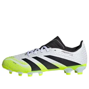 (GS) adidas Predator League MG 'Cloud White Lucid Yellow' JI1147