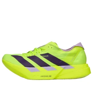 (WMNS) adidas Adizero Adios Pro 4 'Solar Yellow Aurora Plum' JQ1690