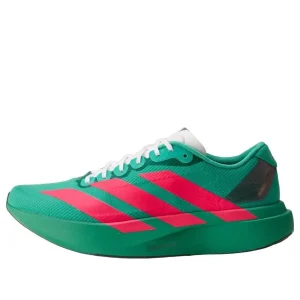 (WMNS) adidas Adizero Evo SL Woven 'Court Green Lucid Red' JQ4412