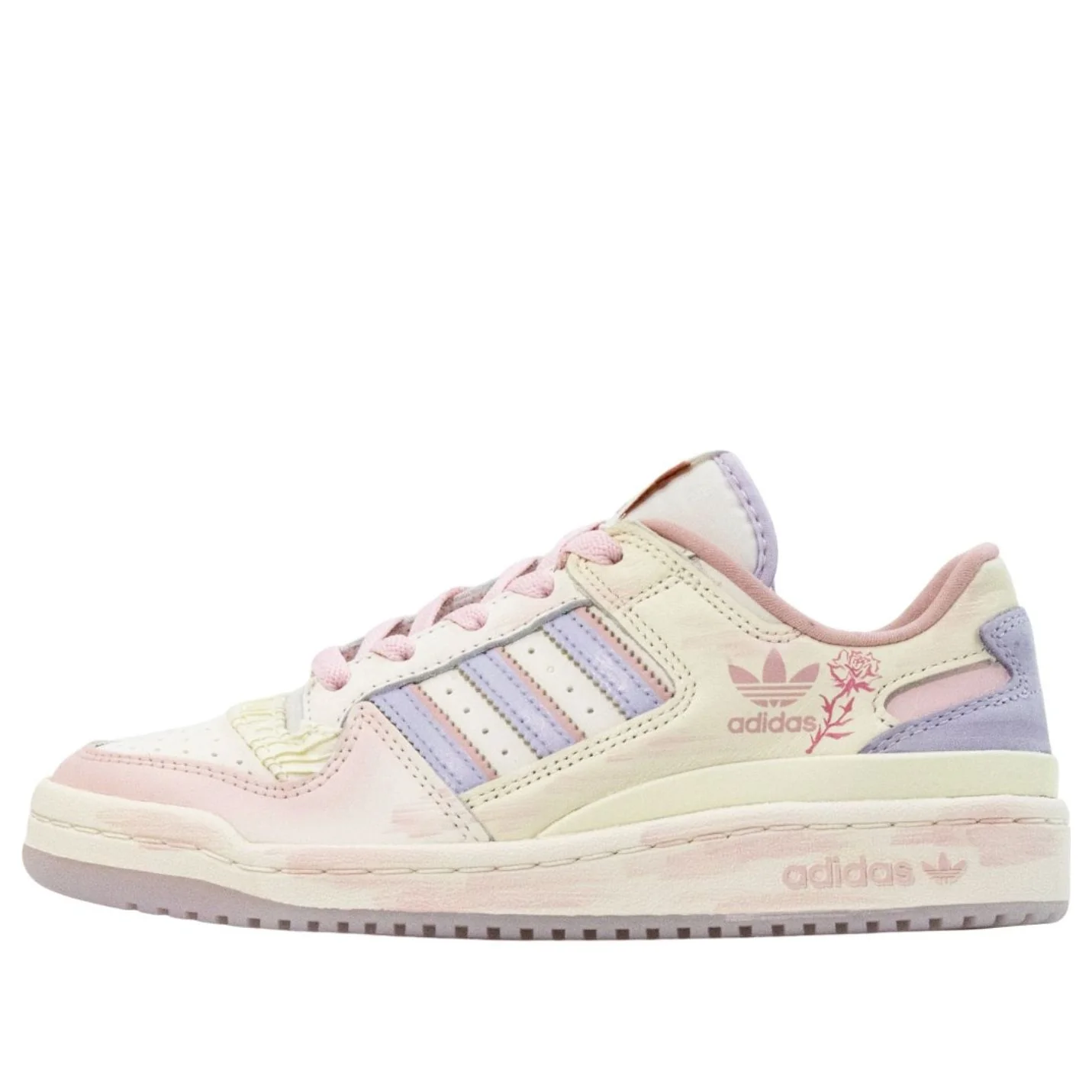 (WMNS) adidas Forum Low CL 'Cream Pink' JQ6702