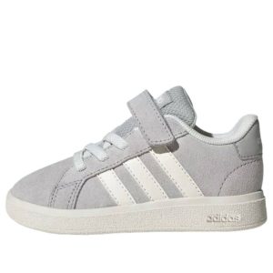 (TD) adidas Grand Court 2.0 'Grey Two Off White' JR0782