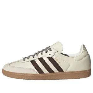 (WMNS) adidas Samba OG 'Off White Dark Brown' JS3181