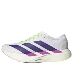 (WMNS) adidas Adizero Evo SL 'White Collegiate Purple' JS4456