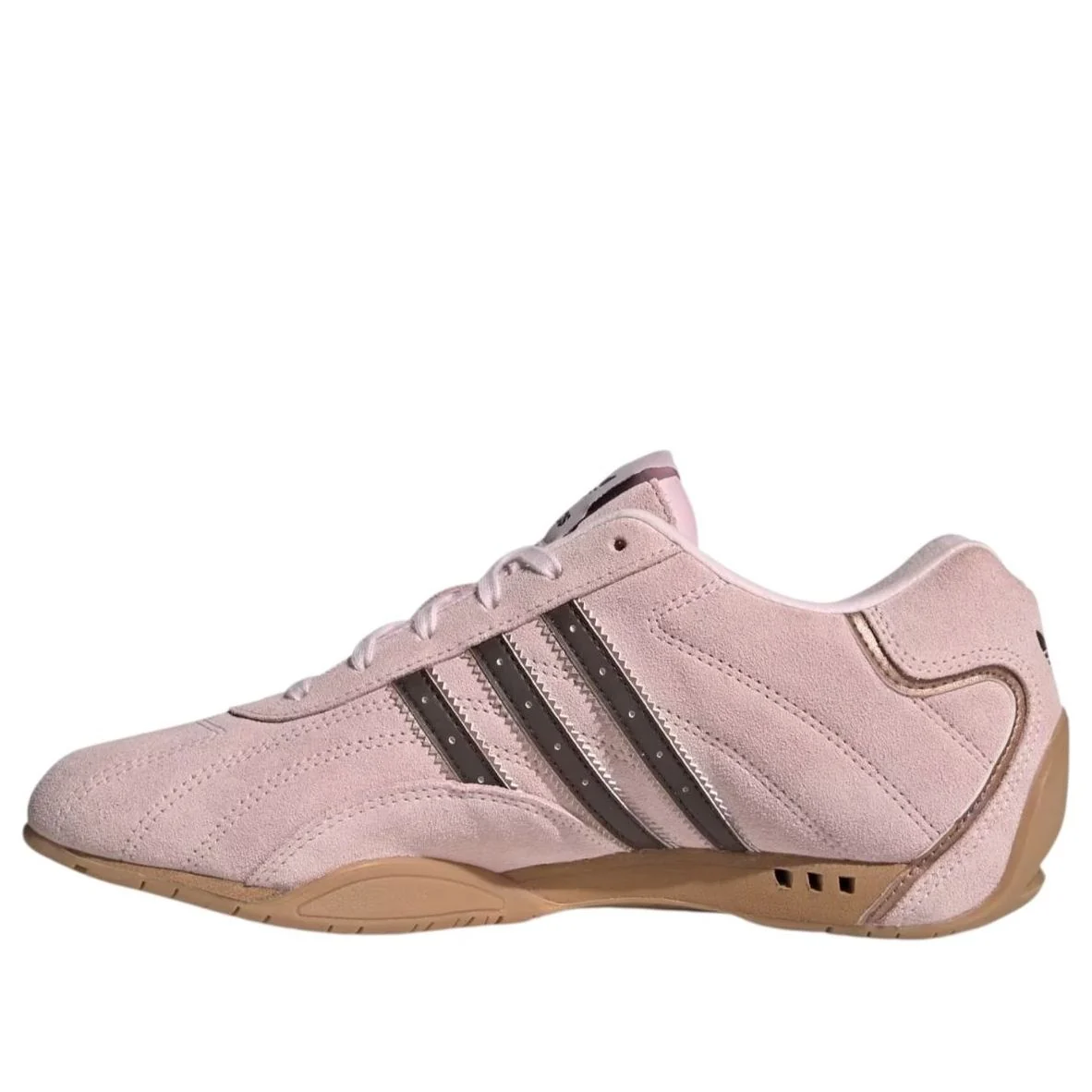 (WMNS) adidas Adiracer LO 'Pink Dark Brown' JS4519