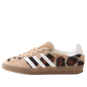 (WMNS) adidas x atmos Pink Gazelle Indoor 'Trinity Leopard Warm Sandstone' JS4599