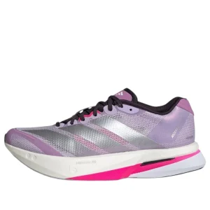 (WMNS) adidas Adizero Boston 13 'Powder Plum Silver Metallic Pink' JS4955