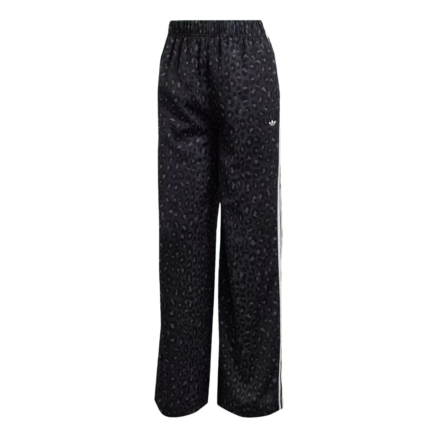 (WMNS) adidas Wide Leg Satin Pants Asia Sizing 'Multicolor Carbon' KA2667