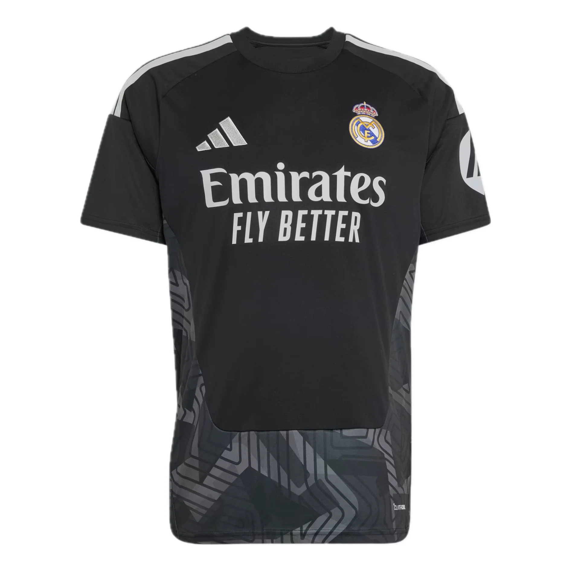 adidas Real Madrid 26/27 Home Goalkeeper Jersey Asia Sizing 'Black' KC3988