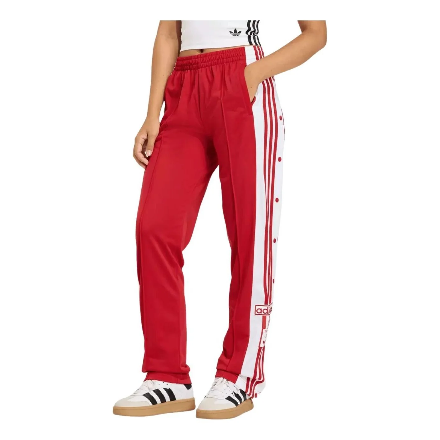 (WMNS) adidas Adibreak Track Pants Asia Sizing 'Better Scarlet' KD6324