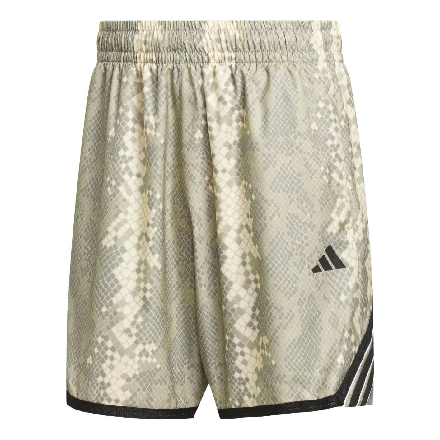 adidas Crazy Light All-Over Animal Print Shorts Asia Sizing 'Wonder Beige' KG4806