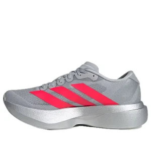 (WMNS) adidas Adizero EVO SL 'Silver Metallic Lucid Red' KI3383