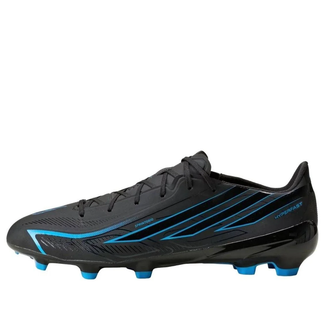 adidas F50 Hyperfast League FG 'Black Lucid Ray Blue' KJ3414