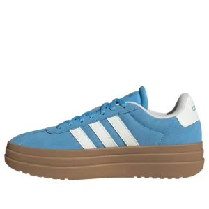 (WMNS) adidas VL Court Bold 'Semi Blue Burst Gum'  KJ6855