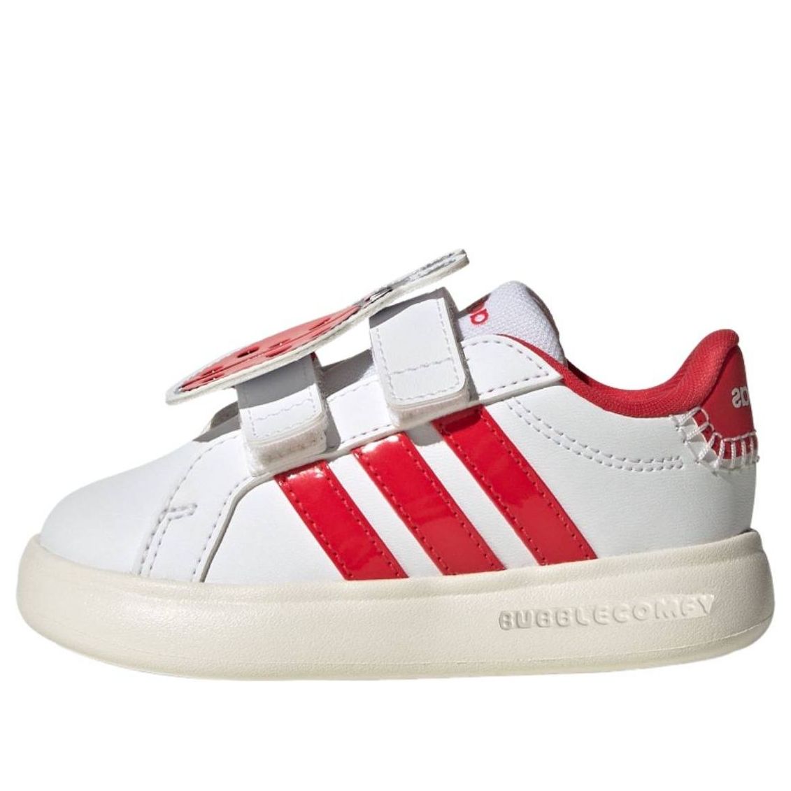 (TD) adidas Grand Court 3.0 Bubble 'White Red' KJ8652