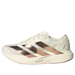 (WMNS) adidas Adizero Evo SL 'Metallic Stripes Off White Copper' KK1950