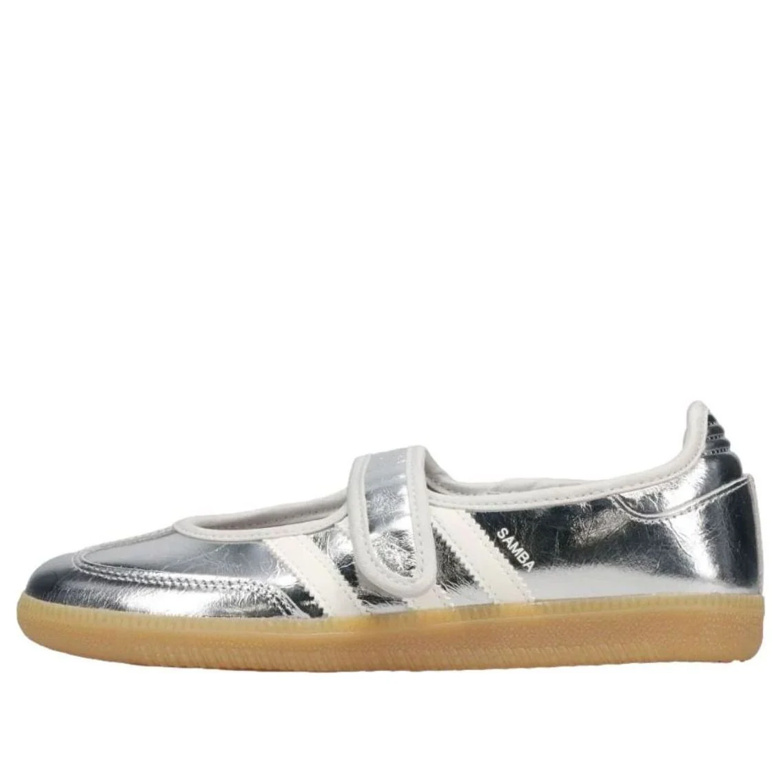 (WMNS) adidas Samba Jane 'Silver Metallic Off White' KK2502