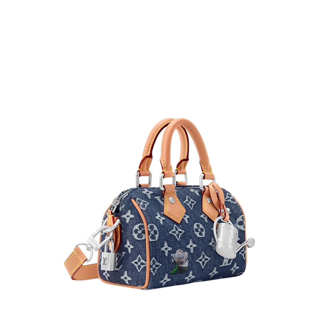 LOUIS VUITTON Speedy 18 Bandoulière 'Blue' M27557 - Image 2