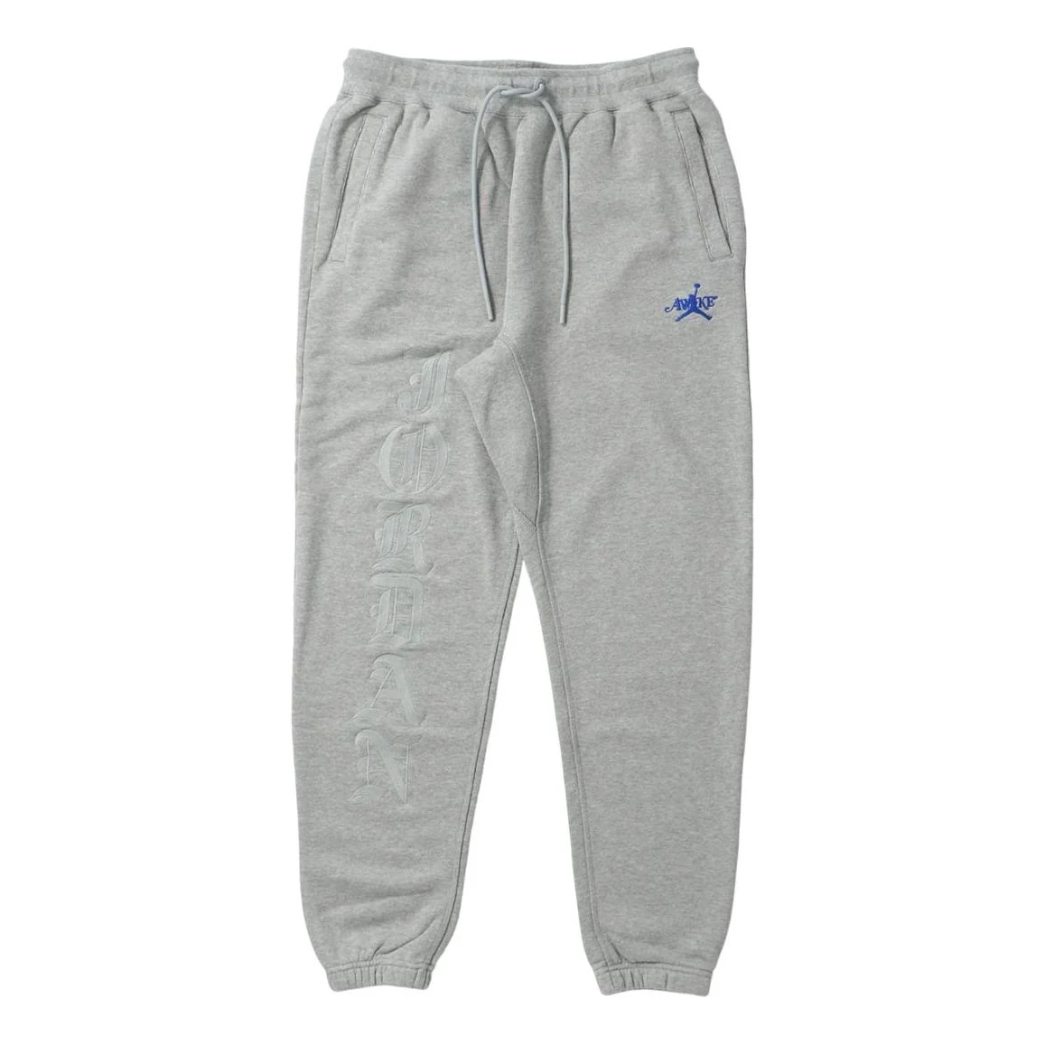 Air Jordan x Awake NY Fleece Pants 'Dark Grey Heather Game Royal' FQ5445-091