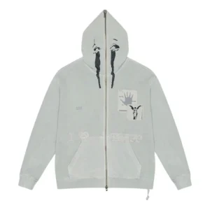 Ksubi x Trippie Redd Love Tripp Hoodie Moon 'Grey' MTR24FL001