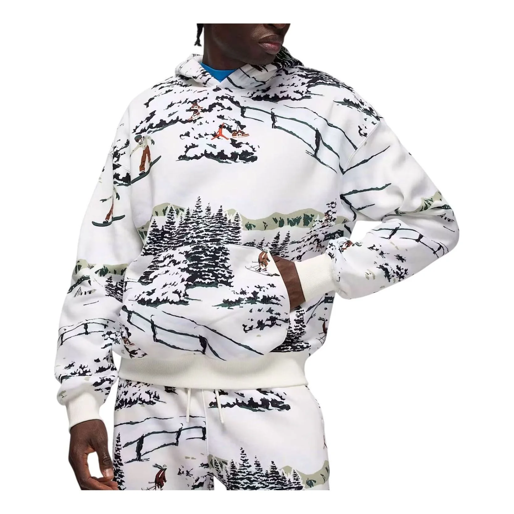Air Jordan Holiday 2025 Brooklyn Fleece Hoodie 'White' HV1050-133