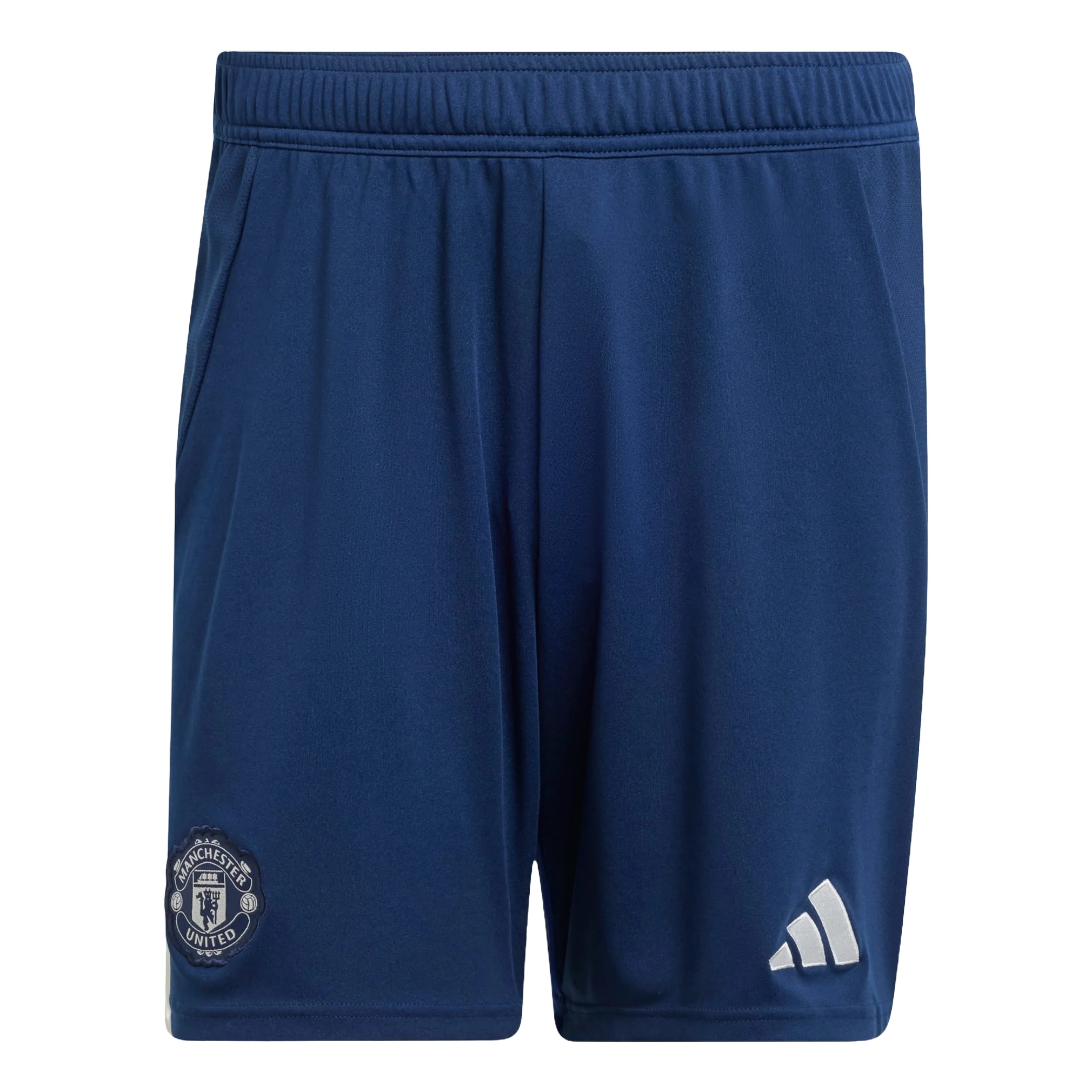 adidas Manchester United 24/25 Away Football Shorts Asia Sizing 'Night Indigo' IU1392
