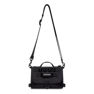 Balenciaga Army Messenger Bag 'Black' 6561062BKPI1000