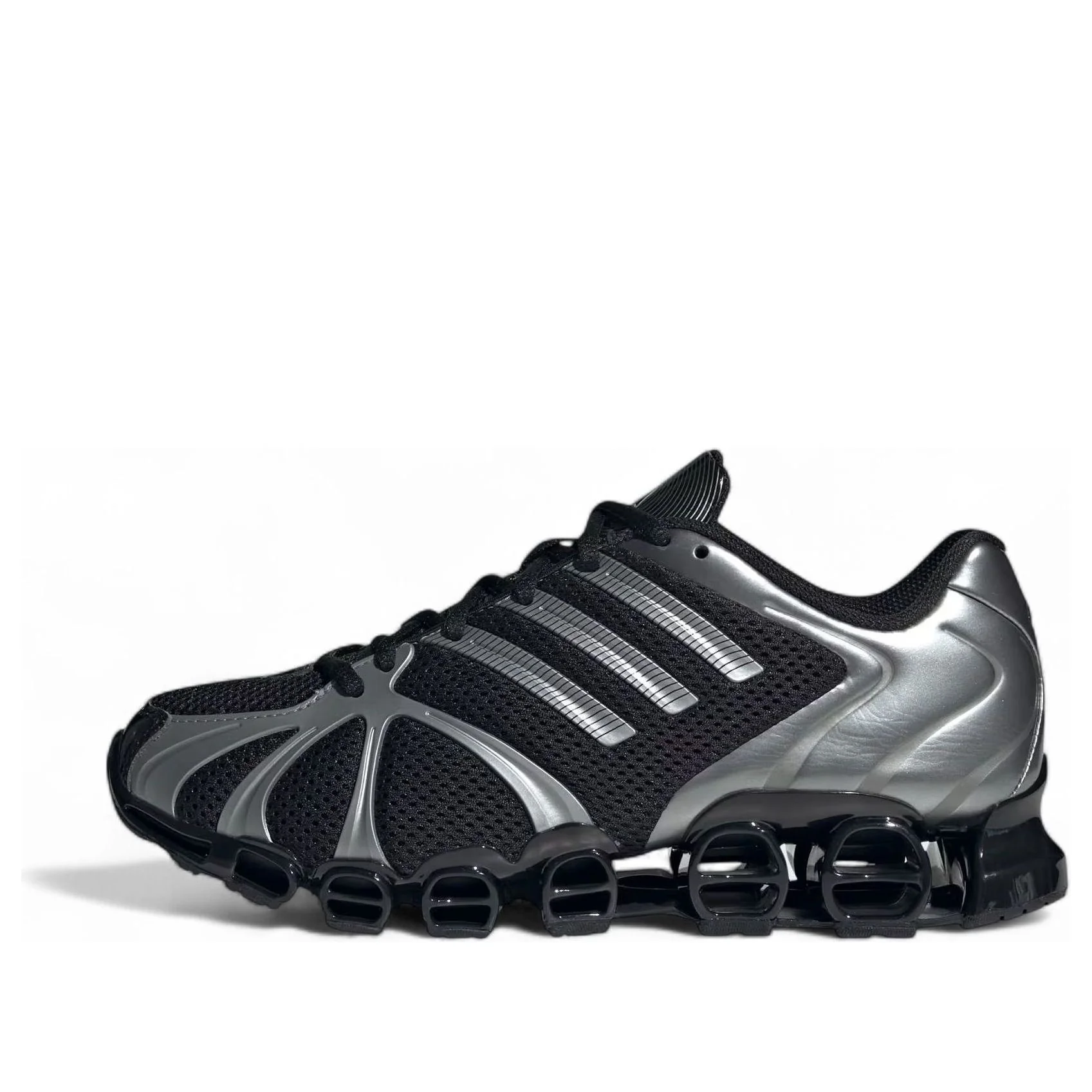 (WMNS) adidas Mega Ghostride 'Core Black Iron Metallic' JQ0553