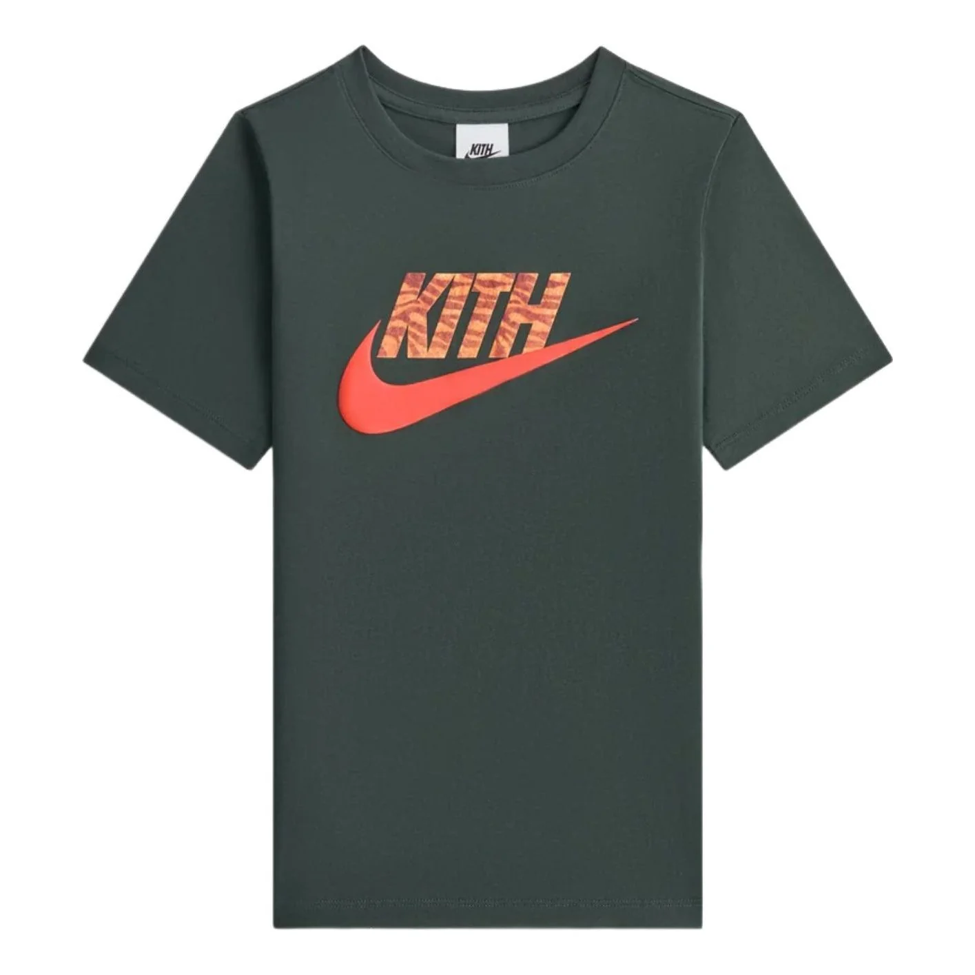 (PS) KITH x Nike Tiger T-Shirt 'Black Spruce' NKIQ6603-317