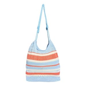 (WMNS) adidas Crochet Tote 2 Bag 'Clear Sky Solar Red Off White' KX9590